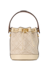 Mini T Monogram Bucket Bag, front view